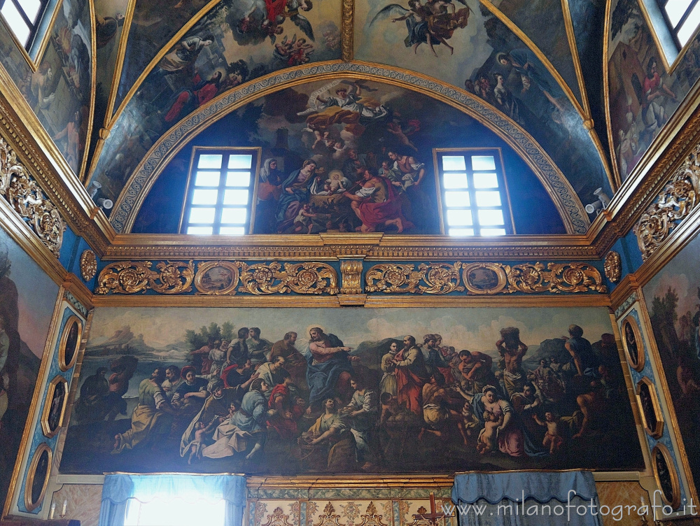 Gallipoli (Lecce, Italy) - Counterfacade of the Church of Santa Maria della Purità